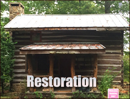Historic Log Cabin Restoration  Hoytville, Ohio